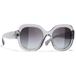 Chanel - Square Sunglasses - Gray - Chanel Eyewear - Avvenice