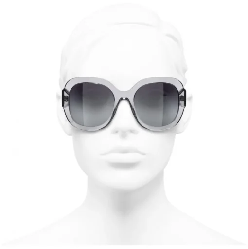 Chanel - Square Sunglasses - Gray - Chanel Eyewear - Avvenice