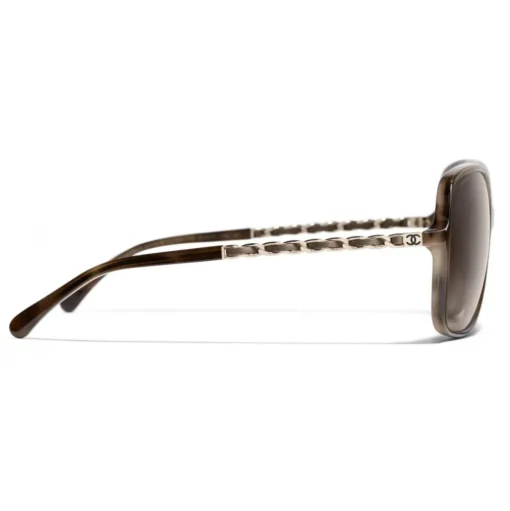 Chanel - Square Sunglasses - Tortoise Brown - Chanel Eyewear - Avvenice