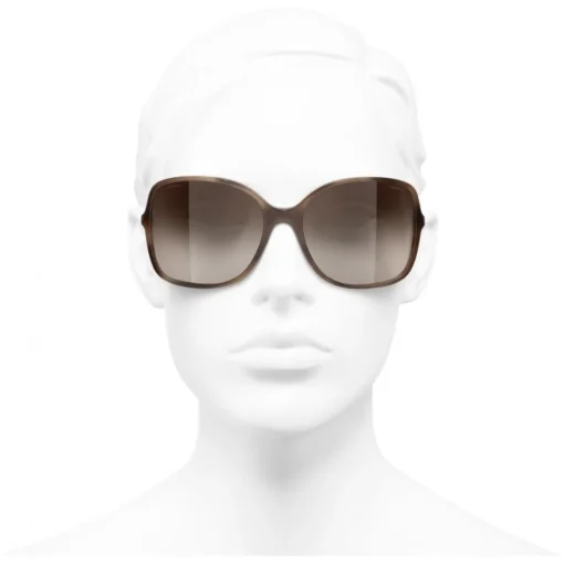 Chanel - Square Sunglasses - Tortoise Brown - Chanel Eyewear - Avvenice
