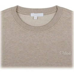 Chloé - Beige Detail Dress - Chloé Exclusive Luxury Collection - Avvenice
