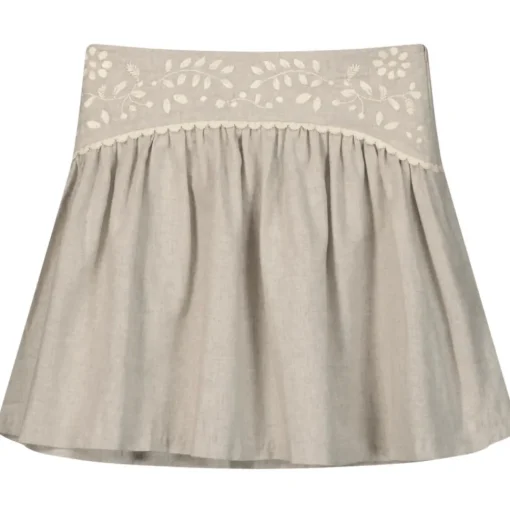 Chloé - Chine Beige Kids Skirt - Chloé Exclusive Luxury Collection - Avvenice