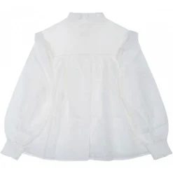 Chloé - Embroidered Stars Off-White Shirt - Chloé Exclusive Luxury Collection - Avvenice