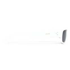 Céline - 03 Sunglasses in Acetate - Optic White - Sunglasses - Céline Eyewear - Avvenice