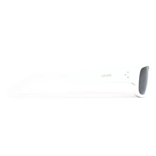 Céline - 03 Sunglasses in Acetate - Optic White - Sunglasses - Céline Eyewear - Avvenice