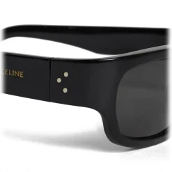 Céline - 03 Sunglasses in Acetate - Black - Sunglasses - Céline Eyewear - Avvenice