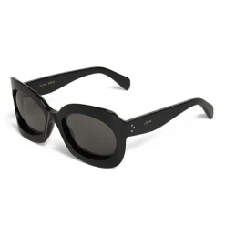 Céline - Butterfly Sunglasses in Acetate - Black - Sunglasses - Céline Eyewear - Avvenice