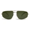 Céline - Butterfly Sunglasses in Metal 05 - Gold Green - Sunglasses - Céline Eyewear - Avvenice