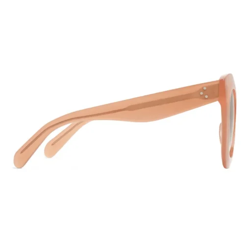 Céline - Butterfly Sunglasses in Acetate - Milky Antique Pink - Sunglasses - Céline Eyewear - Avvenice