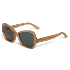 Céline - Butterfly Sunglasses in Acetate - Transparent Mustard - Sunglasses - Céline Eyewear - Avvenice