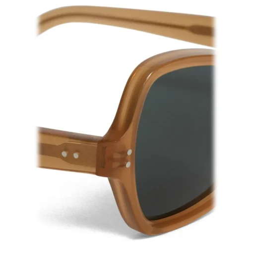 Céline - Butterfly Sunglasses in Acetate - Transparent Mustard - Sunglasses - Céline Eyewear - Avvenice