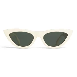 Céline - Cat Eye Sunglasses in Acetate - White - Sunglasses - Céline Eyewear - Chiara Ferragni Official - Avvenice
