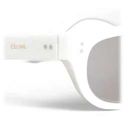 Céline - Classic Sunglasses 11 in Acetate - White - Sunglasses - Céline Eyewear - Avvenice