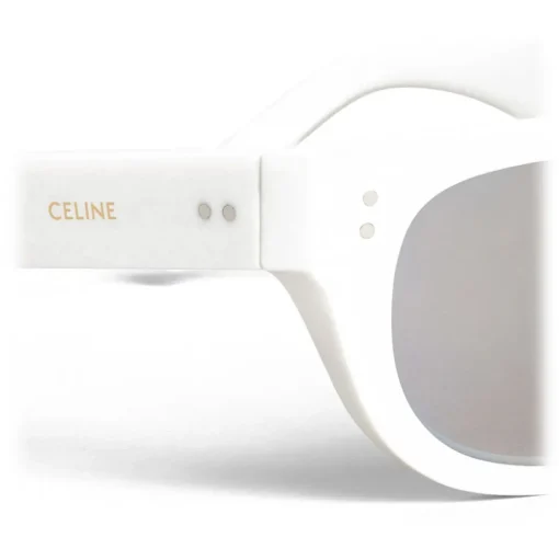 Céline - Classic Sunglasses 11 in Acetate - White - Sunglasses - Céline Eyewear - Avvenice