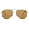 Céline - Metal Frame 02 Sunglasses in Metal - Silver - Sunglasses - Céline Eyewear - Avvenice