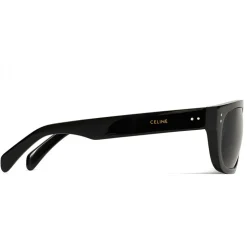 Céline - Rectangular Sunglasses in Acetate 15 - Black - Sunglasses - Céline Eyewear - Avvenice