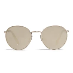 Céline - Round Sunglasses in Metal 06 - Silver - Sunglasses - Céline Eyewear - Avvenice