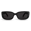 Céline - Square 08 Sunglasses in Acetate - Black Smoke - Sunglasses - Céline Eyewear - Avvenice