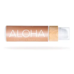 Cocosolis - Aloha - Sun Tan Body Oil - Organic Oil for a Chocolate Tan, and Hydrated, Radiant Skin - Professional Cosmetics - Avvenice