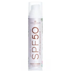 Cocosolis - Natural Sunscreen Lotion SPF 50 - Organic Sunscreen Lotion with SPF 30 - Face & Body - Professional Cosmetics - Avvenice