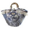 Coffarte - Baby Royal Copenaghen Coffa - Sicilian Artisan Handbag - Sicilian Coffa - Luxury High Quality Handicraft Bag - Avvenice