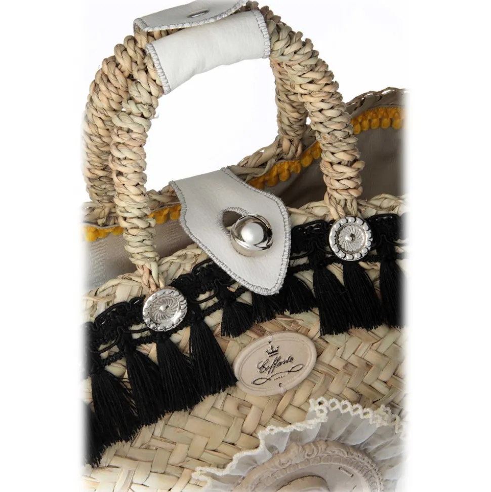 Coffarte - Barocco Val di Noto Coffa - Caltagirone - Collections - Sicilian Artisan Handbag - Luxury High Quality Handcraft Bag - Avvenice