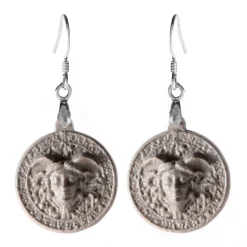 Coffarte - Medusa Earrings - Sicilian Artisan Earrings in Ceramic - Luxury High Quality Handcraft Earrings - Avvenice