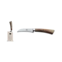 Coltellerie Berti - 1895 - Curved Paring Knife Set - N. 9216 - Exclusive Artisan Knives - Handmade in Italy - Avvenice