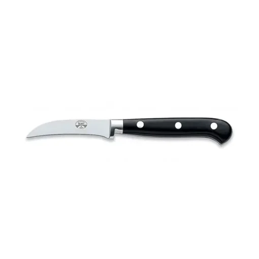 Coltellerie Berti - 1895 - Curved Paring Knife - N. 876 - Exclusive Artisan Knives - Handmade in Italy - Avvenice