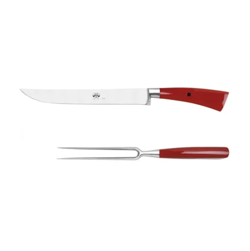 Coltellerie Berti - 1895 - Roast Knives Kit - N. 2645 - Exclusive Artisan Knives - Handmade in Italy - Avvenice