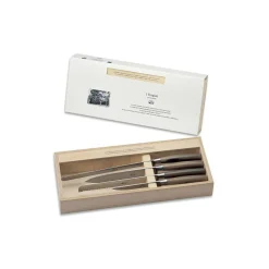 Coltellerie Berti - 1895 - Set of Four Kitchen Knives - N. 320 - Exclusive Artisan Knives - Handmade in Italy - Avvenice