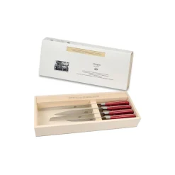 Coltellerie Berti - 1895 - Set of Four Kitchen Knives - N. 2420 - Exclusive Artisan Knives - Handmade in Italy - Avvenice