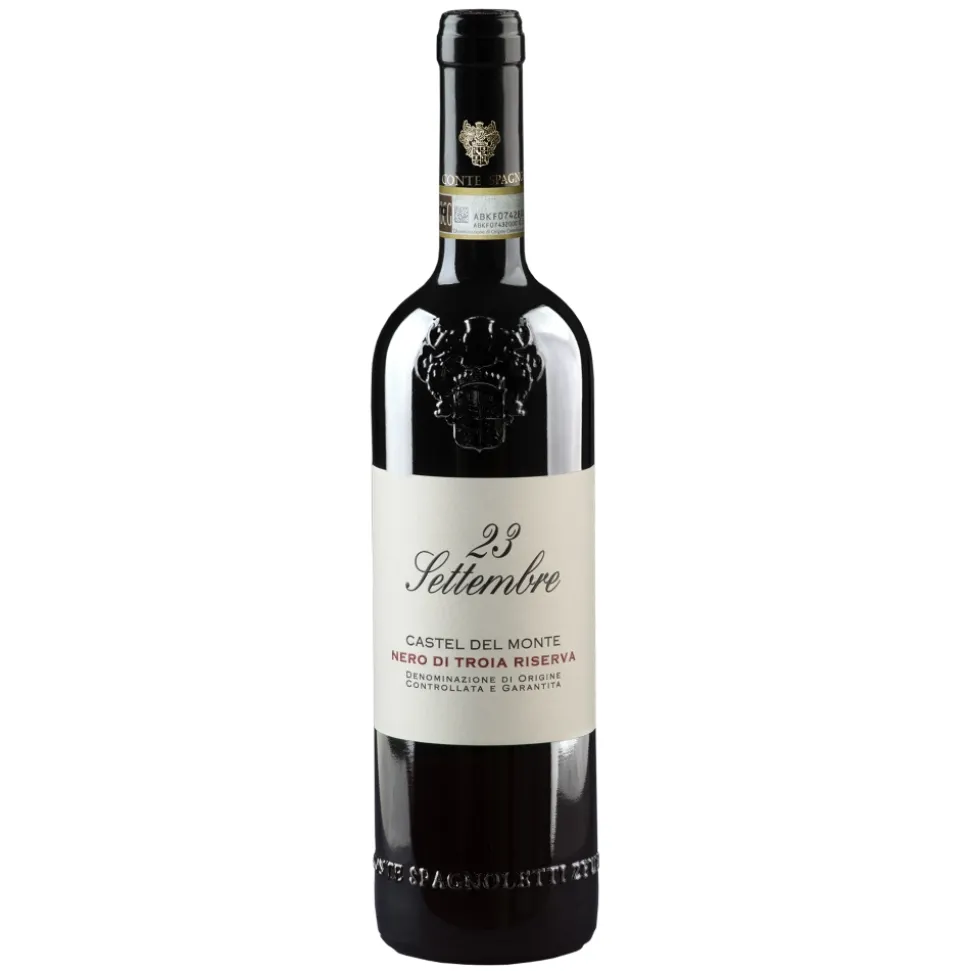 Conte Spagnoletti Zeuli - 23 September - Castel del Monte Nero di Troia Reserve D.O.C.G. - Red Wine - Reserve - Avvenice