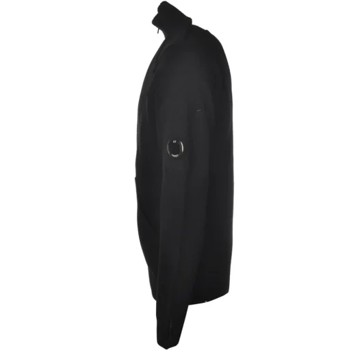 C.P. Company - Cardigan with Front Closure - Black - Sweater - Luxury Exclusive Collection - Avvenice