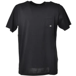 C.P. Company - Cotton T-Shirt With Pocket - Blue - T-Shirt - Luxury Exclusive Collection - Avvenice
