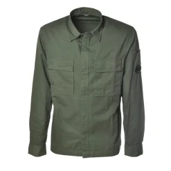 C.P. Company - Sports Shirt with Pockets - Green - Luxury Exclusive Collection - Avvenice
