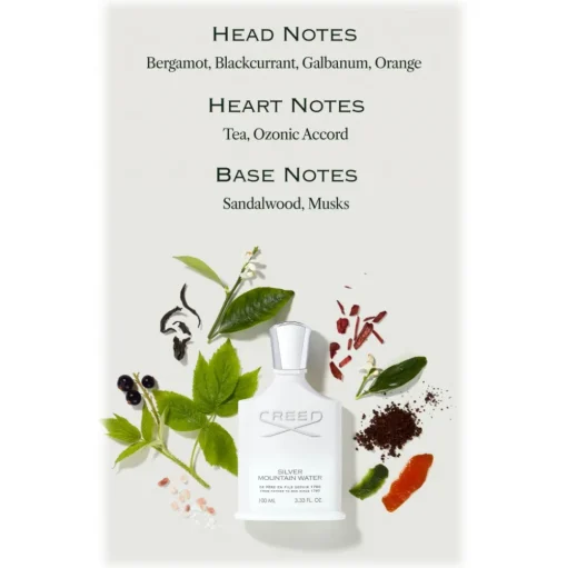 Creed 1760 - Silver Mountain Water - Fragrances Men - Exclusive Luxury Fragrances - 250 ml - Avvenice