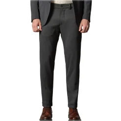Cruna - Mitte Trousers in Tech Wool - 648 - Slate - Handmade in Italy - Luxury High Quality Pants - Avvenice
