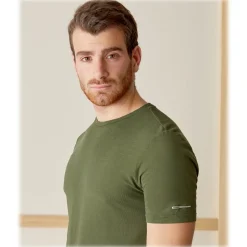 Cruna - Nizza T-Shirt - 573 - Army - Handmade in Italy - Luxury High Quality T-Shirt - Avvenice