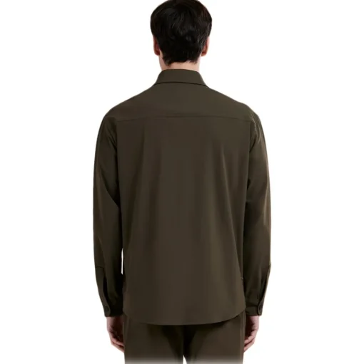 Cruna - Osaka Overshirt - 0001 - Green - Handmade in Italy - Luxury High Quality Collection - Avvenice
