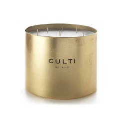 Culti Milano - Candle Alter Ego Gold 5700 g - Ebano - Room Fragrances - Fragrances - Luxury - Avvenice
