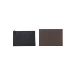 Culti Milano - Leather Pochette - Black - Medium - Fashion - Room Fragrances - Fragrances - Luxury - Avvenice