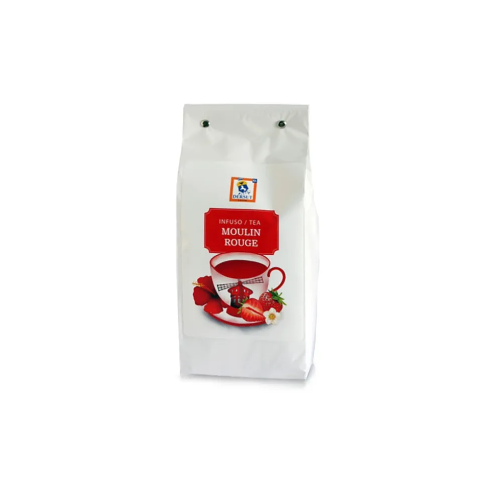 Dersut Caffè - Tea Moulin Rouge Dersut - Wild Strawberries, Apple, Kiwi - High Quality Tea -Tea, Herbal Teas, Infusions - 400 g - Avvenice