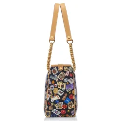 Divo Diva - Antibes - Black - Leather Handbag - Made in Italy - Life is a Game Collection - Luxury High Quality - Avvenice