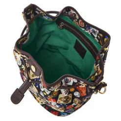 Divo Diva - Casablanca - Dark Black - Leather Handbag - Made in Italy - Life is a Game Collection - Luxury High Quality - Avvenice