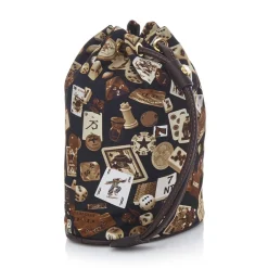 Divo Diva - Deauville - Dark Brown - Leather Handbag - Made in Italy - Life is a Game Collection - Luxury High Quality - Avvenice
