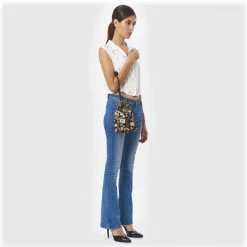 Divo Diva - Deauville - Dark Brown - Leather Handbag - Made in Italy - Life is a Game Collection - Luxury High Quality - Avvenice
