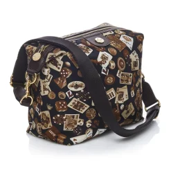 Divo Diva - Dublin - Dark Brown - Leather Handbag - Made in Italy - Life is a Game Collection - Luxury High Quality - Avvenice