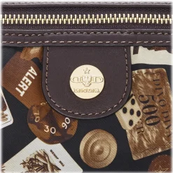 Divo Diva - Dublin - Dark Brown - Leather Handbag - Made in Italy - Life is a Game Collection - Luxury High Quality - Avvenice