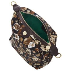 Divo Diva - Dublin - Dark Brown - Leather Handbag - Made in Italy - Life is a Game Collection - Luxury High Quality - Avvenice